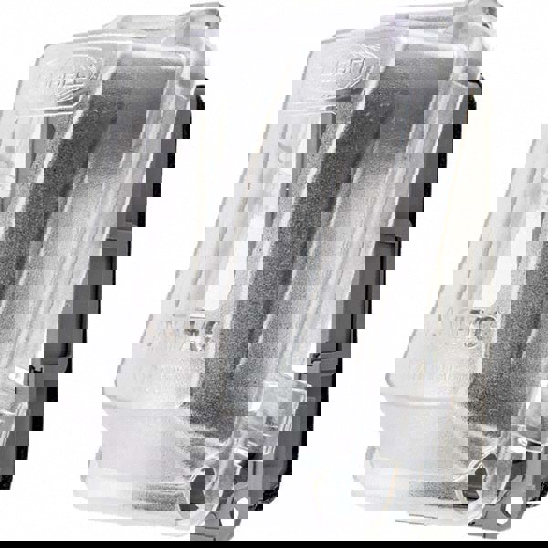 Weatherproof Box Covers; Electrical Box Shape: Rectangle; Number Of Outlets: 1; Resistance Features: Weather-Resistant; Housing Material: Polycarbonate; Overall Length: 5.9000 in; Recommended Environment: Wet Location; Overall Width: 4.1800 in; Housing Co